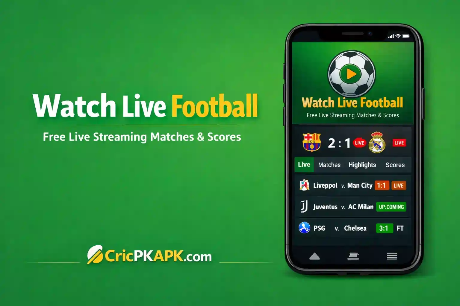 Watch Live Football
